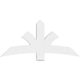 thumbnail image 2 of 60"W x 27 1/2"H x 2"D x 6"F, 11/12 Pitch, Davenport Architectural Grade PVC Gable Bracket, 2 of 8