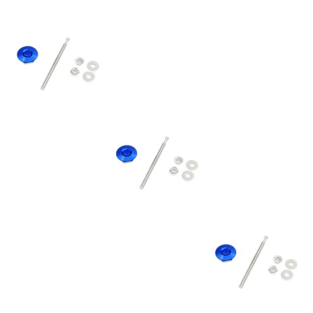 Wweixi Car Modification Sleek And Lightweight Hood Lock Various Styles Offered blue DP17-32 3Set