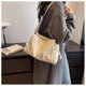 thumbnail image 4 of Bolso bandolera para mujer Correa ajustable Bolso de hombro casual Bolso con cremallera (Blanco), 4 of 6