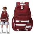 thumbnail image 2 of Multi-Pocket Casual Backpack, Large Capacity Travel Daypack, Fashion Utility Rucksack, Adjustable Strap Carry Backpack, Water Resistant Knapsack, Accessory Pouch Included Backpack, 2 of 7