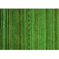 thumbnail image 1 of Ahgly Company Indoor Rectangle Oriental Green Modern Area Rugs, 7' x 9', 1 of 4