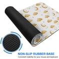 thumbnail image 6 of Long Mouse Pads for Desk,White Golden Cloud Moon Pattern Desk Mats on Top Of Desks, Desk Mouse Pad Extra Large with 3mm Non-Slip Base and Stitched Edge for Gaming,Office,Work,Home 31.5"x11.8", 6 of 6