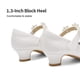 thumbnail image 4 of Zapatos de Vestir para Niña Mary Jane DREAM PAIRS Tacón Bajo Blanco, 4 of 6