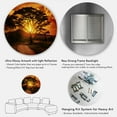 thumbnail image 5 of Designart 'African Sunset with Lonely Tree'African Landscape Metal Circle Wall Art, 5 of 5