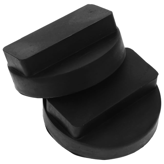 Phenofice 2pcs Rubber Lift Pads Black Rubber Support for Vehicles and Car Owners