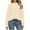 Beige, variant on Aloohaidyvio Womens Long Sleeve T Shirts Loose Fitted Crew Neck Tops Solid Color Basic Tee Beige L