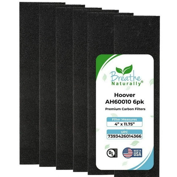 Hoover AH60010 Replacement Carbon Filter 6pk