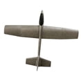 thumbnail image 1 of Avión de espuma de juguete para deportes al aire libre, avión de juguete para lanzar a mano, planeador de juguete gris, 1 of 9