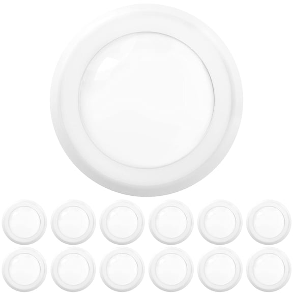 Sunco 12 Pack 6 Inch Flush Mount LED Ceiling Disk Lights, 15W=75W Dimmable