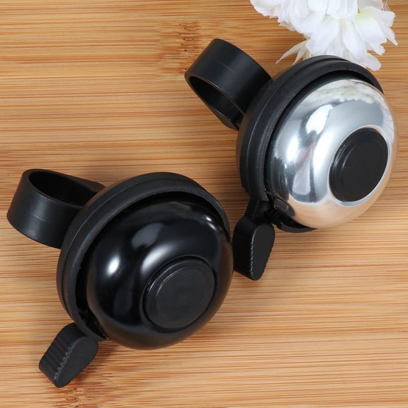 Aluminum Alloy Bike Bell with Loud Ring Tone for Mountain Bikes and Kids Bikes 2 Pieces Assorted