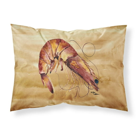 Carolines Treasures 8161PILLOWCASE Shrimp Fabric Standard Pillowcase Standard multicolor