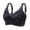 Black, variant on Women's Seamless Thin Cut Large Chest Bra with Adjustable Back Straps No Steel Ring Design for Everyday Wear Workouts Sleep or Lounging at Home or Running Errands Pink 44