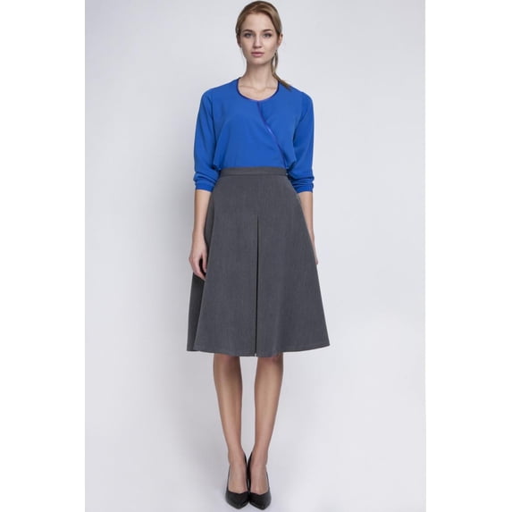 Lanti Women's Grey Skirt - 42