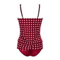 thumbnail image 4 of FAIWAD Women's Plus Size Swimsuit Flowy 2 Piece Bathing Suits Loose Padded Tank Tops with Shorts Trendy Swimwear, 4 of 5