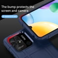 thumbnail image 4 of Case for Xiaomi Redmi 10C, Heavy Duty Shockproof Absorption Impact Resistant Protective Phone Case Bumper Rugged Cover for Xiaomi Redmi 10C HD Blue, 4 of 7