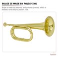 thumbnail image 3 of OULII 1Pack Professional Design Bugle Small Trumpet for Students Rehearsal, 3 of 8