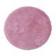 thumbnail image 4 of Alfombra de simulación de piso en miniatura de felpa, alfombra para casa de muñecas, alfombra para dormitorio, 1/12 Rosa Redondo S, 4 of 9