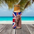 thumbnail image 3 of Irish Setter with English Union Jack British Flag Ultra Hugger for slim cans, 3 of 6