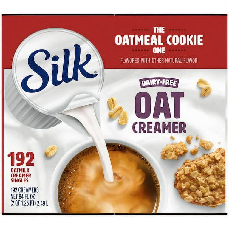 Silk Oatmeal Cookie Creamer (Oat Milk, Single-Serve) in Bulk
