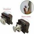 thumbnail image 5 of Botón pulsador seguro para cerraduras de cajones de gabinetes de casas rodantes y autocaravanas, idoneidad universal para la fijación de muebles, 5 of 5