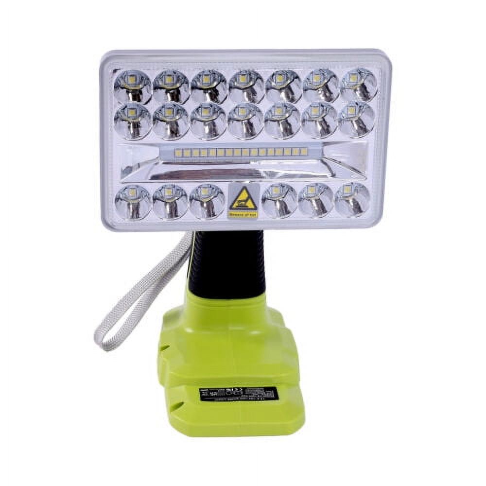 For Ryobi ONE Battery 18V 18W LED Work Light Zinc Alloy Flashlight Spotlight
