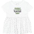 thumbnail image 3 of Inktastic Grandmas Future Hunting Buddy Girls Baby Dress, 3 of 5