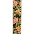thumbnail image 3 of SAFAVIEH Chelsea Ema Floral Wool Area Rug, Black, 8'9" x 11'9", 3 of 10