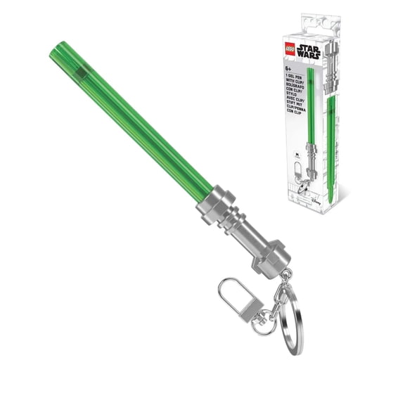 LEGO Star Wars Lightsaber Gel Pen with Clip - Lime (53512)