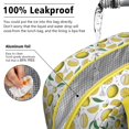 thumbnail image 5 of Lunch Bag Lunch Box for Women Reusable Insulated Lunch Bags,Water-Resistant Lemon Tropical Fruit Cooler Lunch Tote Bag, Large Capacity for Work Travel Picnic, 5 of 6