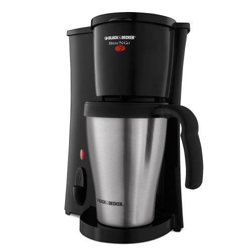 BLACK+DECKER DCM18S Coffeemaker, 1, Black/Stainless Steel