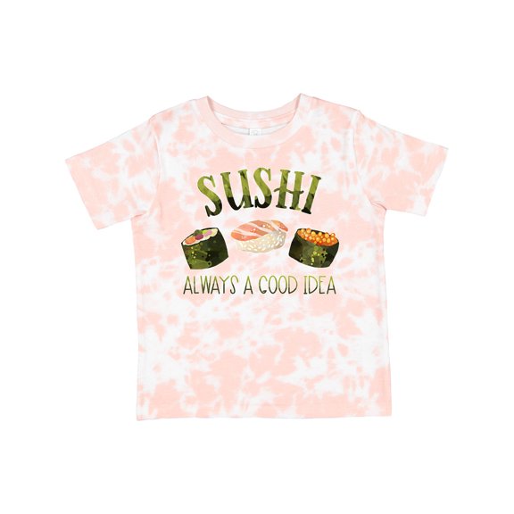 Inktastic Sushi Always a Good Idea Boys or Girls Toddler T-Shirt