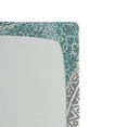 thumbnail image 3 of Ambesonne Mandala Fitted Sheet 2 Pcs Set, Boho Art Work, Twin, Grey Teal, 3 of 3