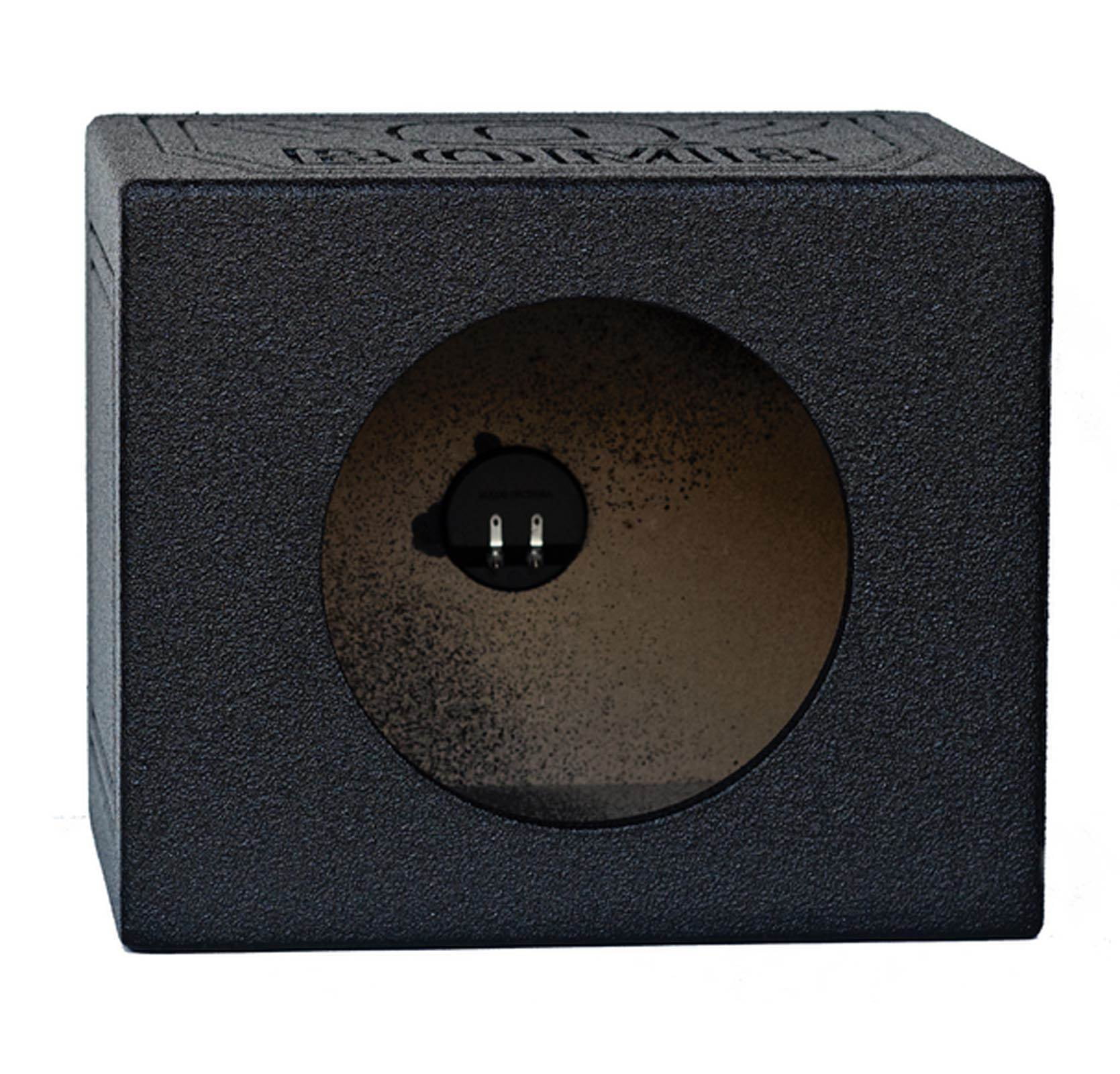 NEW QBOMB10S Single Q-POWER QBOMB 10 Sealed Car Subwoofer Sub Box Enclosure