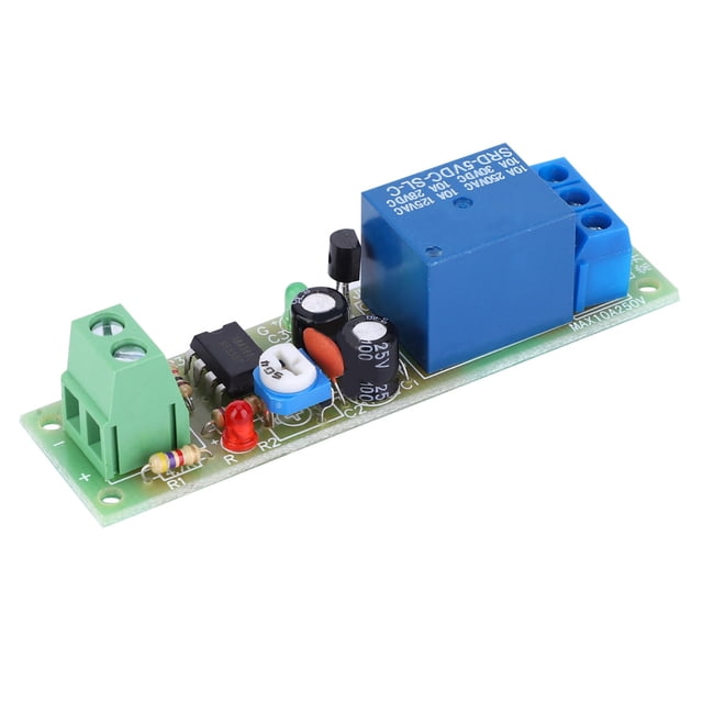 Relé Dc5v JK02 Módulo De Relé DC5V Módulo De Placa De Interruptor De Apagado De Tiempo De Disparo Con Luz De Indicación 5S ANGGREK CI1010