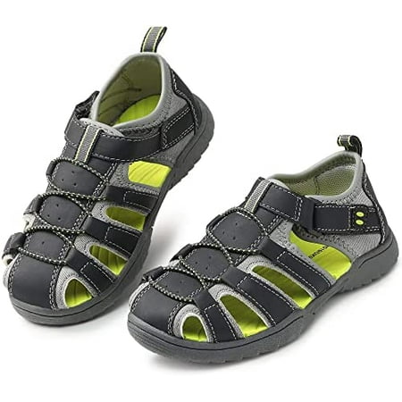 

NCCB Boys Sandals Closed Toe Toddler Outdoor Sandals Summer Sandals Navy Size 6