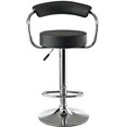 thumbnail image 2 of Hawthorne Tabouret de Bar Pivotant Réglable Collection en Noir, 2 of 4