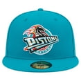 thumbnail image 2 of Men's New Era  Teal Detroit Pistons Core Logo 59FIFTY Fitted Hat, 2 of 5