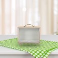thumbnail image 4 of WEUVEB 1Pack Cash Savings Box With Simple Shape And Vintage Style For Home And Cafe Use, 4 of 5