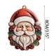 thumbnail image 3 of Decoraciones Navideñas onlyliua Árbol de Navidad Colgante Papá Noel Artesanía de Resina, 3 of 5