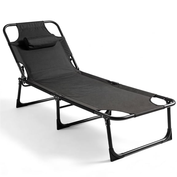 SROEDTY Heavy Duty Adult Folding Reclining Camping Cot, 1200D Oxford Fabric Portable Collapsible Bed for Camping, beach,outdoor& sunbathe