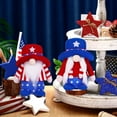 thumbnail image 3 of OAVQHLG3B Gnome Patriotic Gnome Doll 4th of July Gnomes Handmade Plush Fourth of July Decorations for Home, Scandinavian Tomte Folklore Dwarf Kitchen Tiered Tray Decorations, 3 of 3