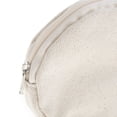 thumbnail image 4 of Aspire 12-Pack Round Beige Canvas Coin Purses, 4 Inch Circle Blank Pouch for DIY, 4 of 5