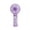 Purple, variant on Portable Handheld Mini Fan, Neck Fan, 4000mAh Desk Fan, 180° Adjustable, 6 Speed Wind, Display Electricity in Real Time, USB Rechargeable Foldable Fan, Quiet Personal Fan(Pink)
