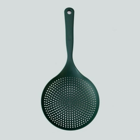 

Kitchen Colander Nylon Long Handle Round Mesh Spoon Loog Noodle Dumpling Anti-scalding Spoon Household Large Colander