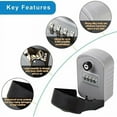 thumbnail image 4 of Durable Lockable Keybox, Two Unlock Modes: 4-Digit Combo Code + Emergency Key for Home, Garden, Office, 4 of 5
