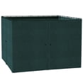 thumbnail image 1 of 4-Panel 10x10 Gazebo Privacy Curtains, Slate Grey Polyester Sidewall Replacement, Weather Protection for Backyard Patio, Includes C-Rings and Hooks for Metal Gazebo Frames, 1 of 7