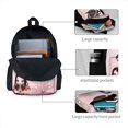 thumbnail image 4 of Kamado Nezuko Leisure Travel Backpack Large Capacity Backpacks Bookbag Lightweight Casual Daypack Rucksack, 4 of 8