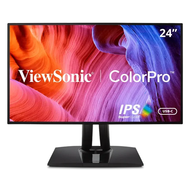 Monitor 24 viewsonic vp2468a 5ms 60hz full hd ips anti-glare