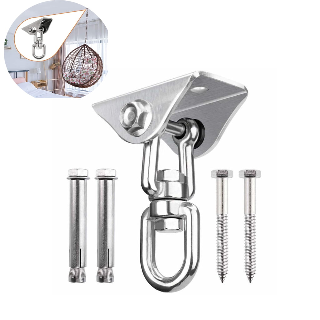 Stainless steel ceiling hook 360 ° rotating swing hook for concrete