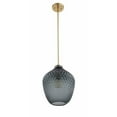 thumbnail image 3 of LA101SG-Brio Lighting-Lavine - 1 Light Mini Pendant In Mid-Century Modern Style-49.2 Inches Tall and 11.4 Inches Wide-Gold/Smoke Finish, 3 of 9